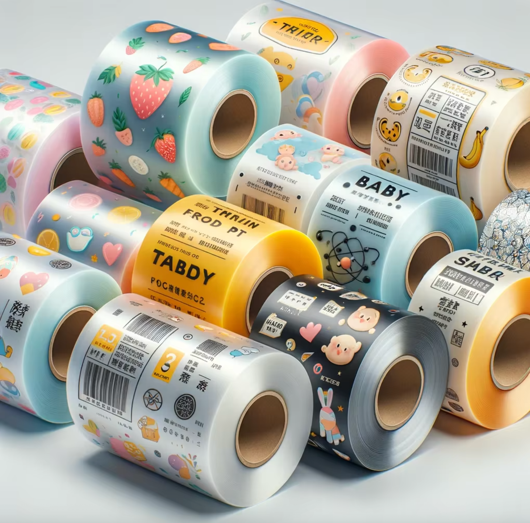 Heat Shrink Film Roll - Bottle & Cup Sleeving