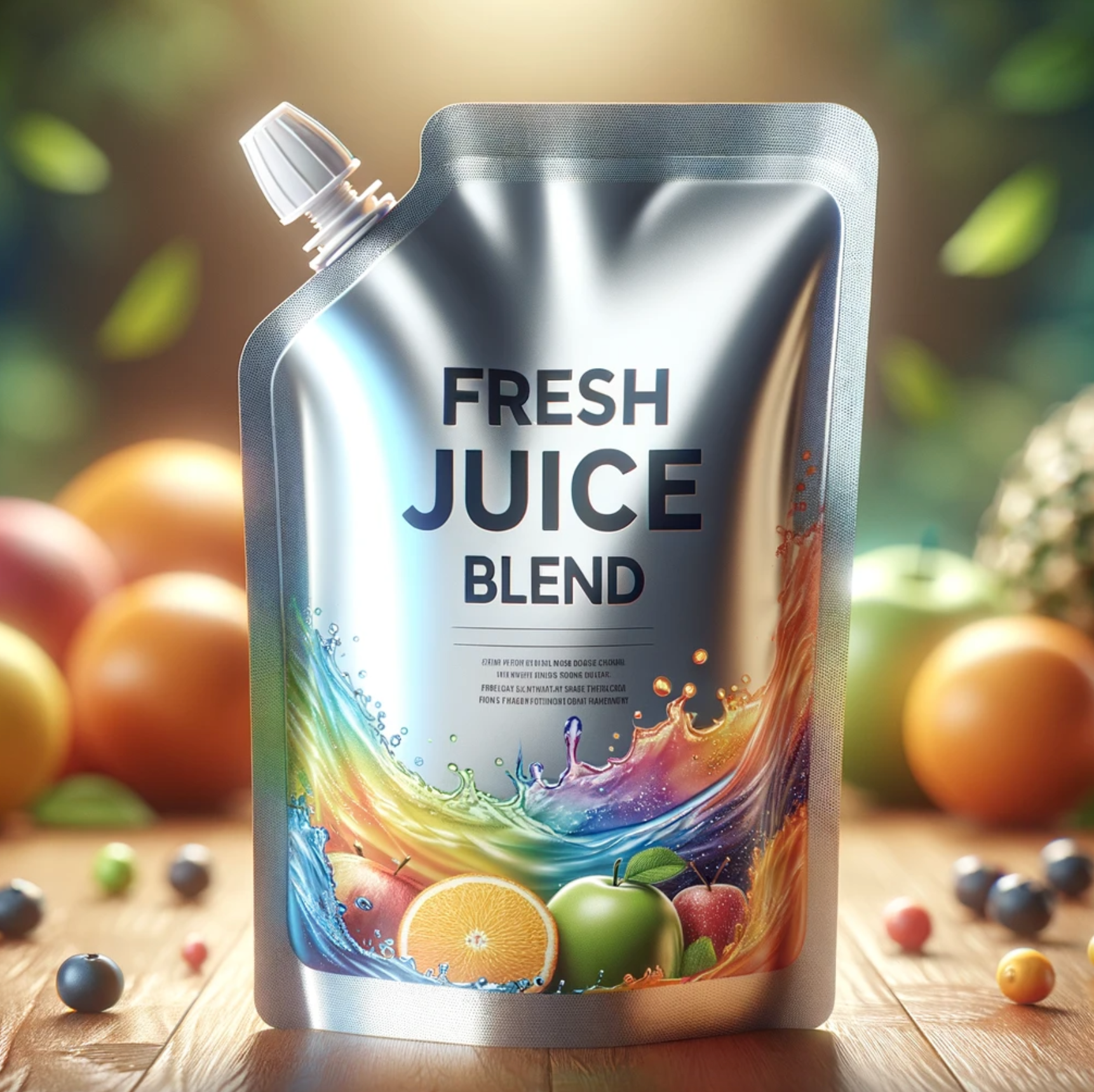 Spout Pouch for Sauce & Condiment - Food Grade Packaging