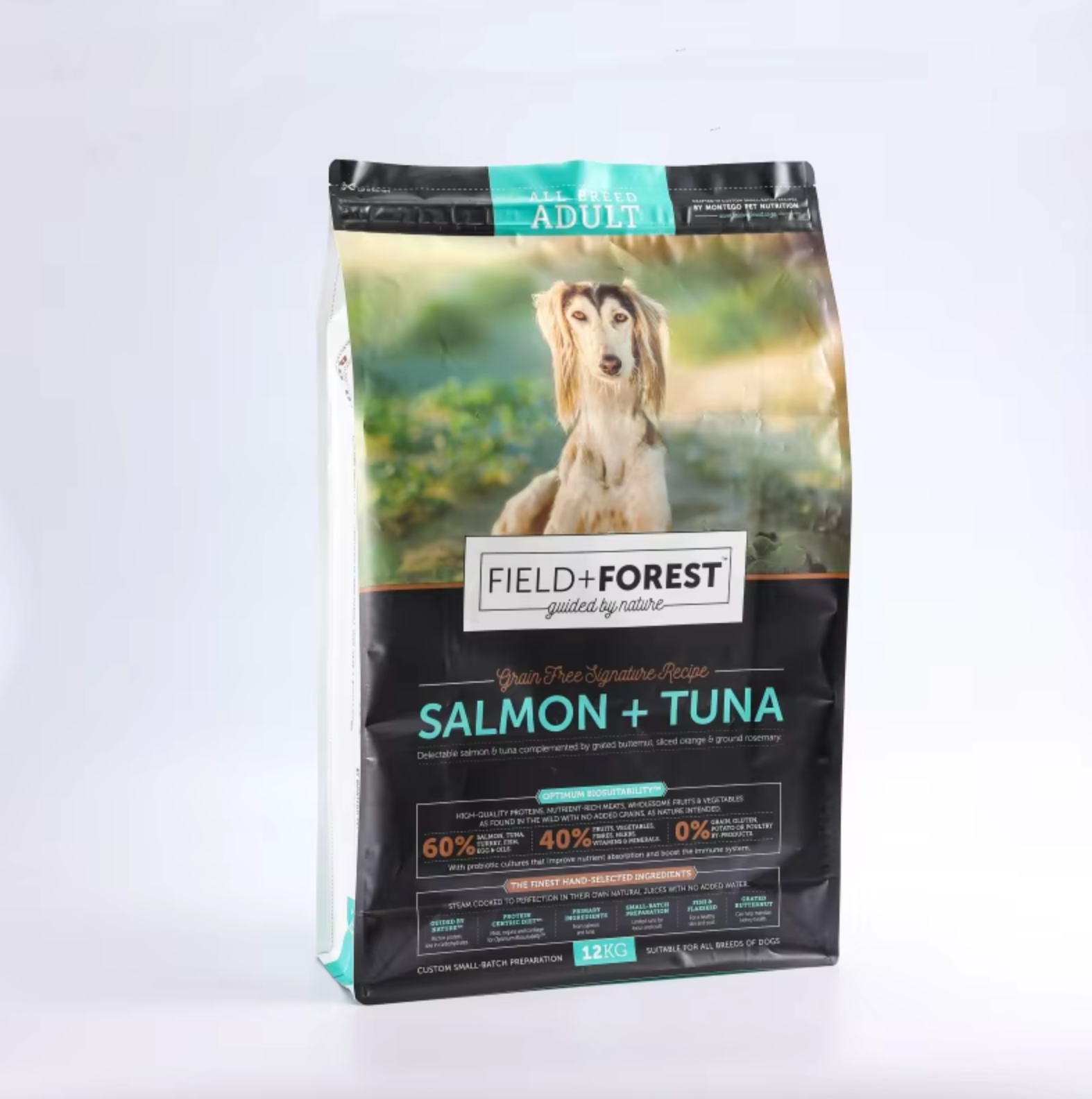 Matte Black Stand Up Pouch - Premium Food Packaging