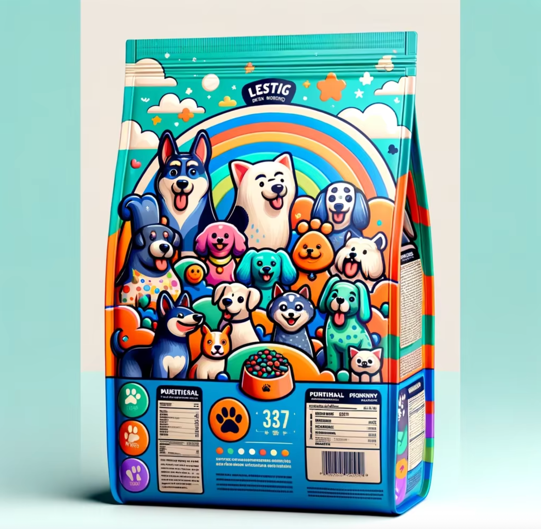 Custom Printed Pet Food Bag - Brand Your Pet Packaging