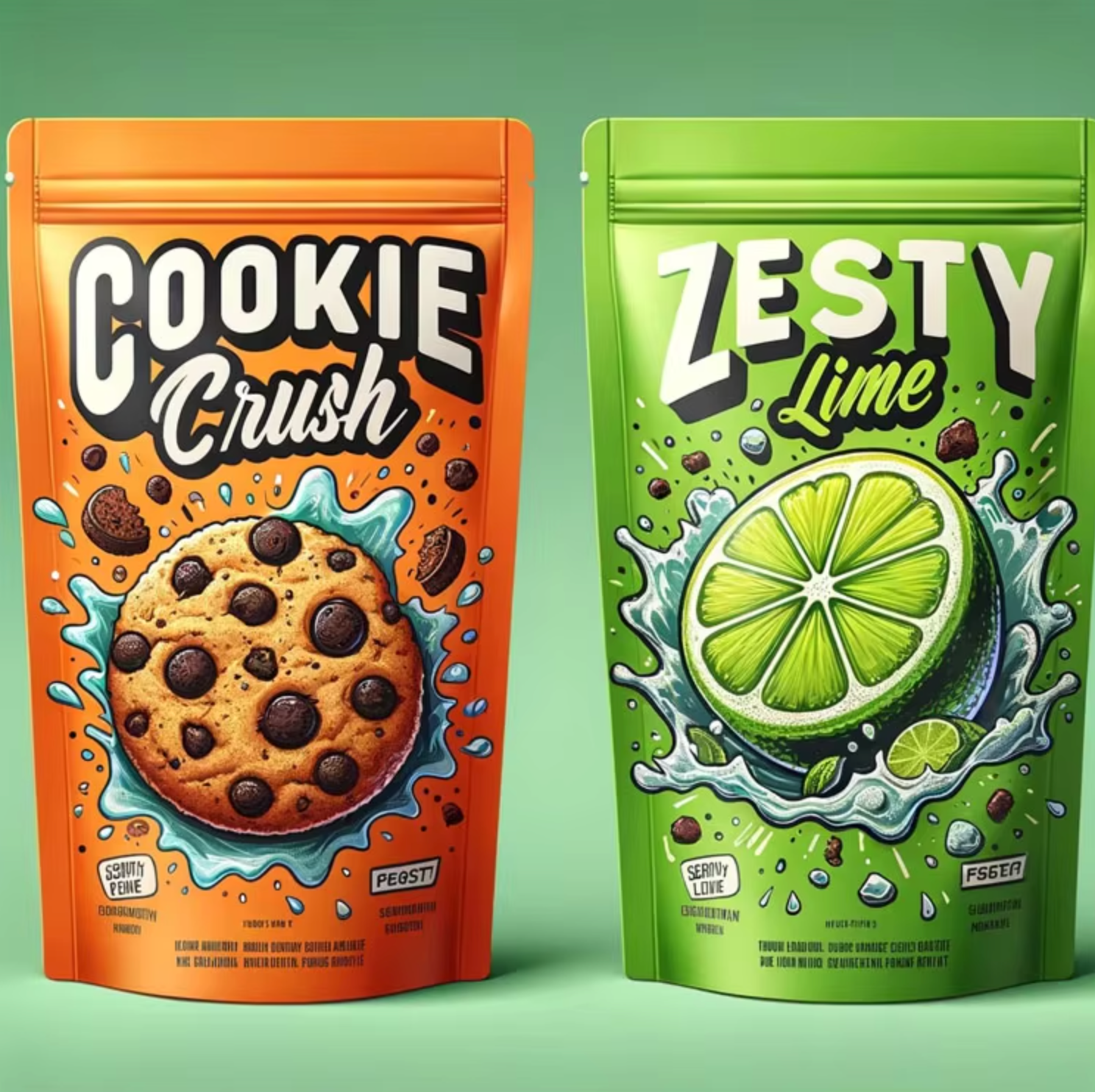 Flat Bottom Coffee Bag - Block Bottom Gusset Bag