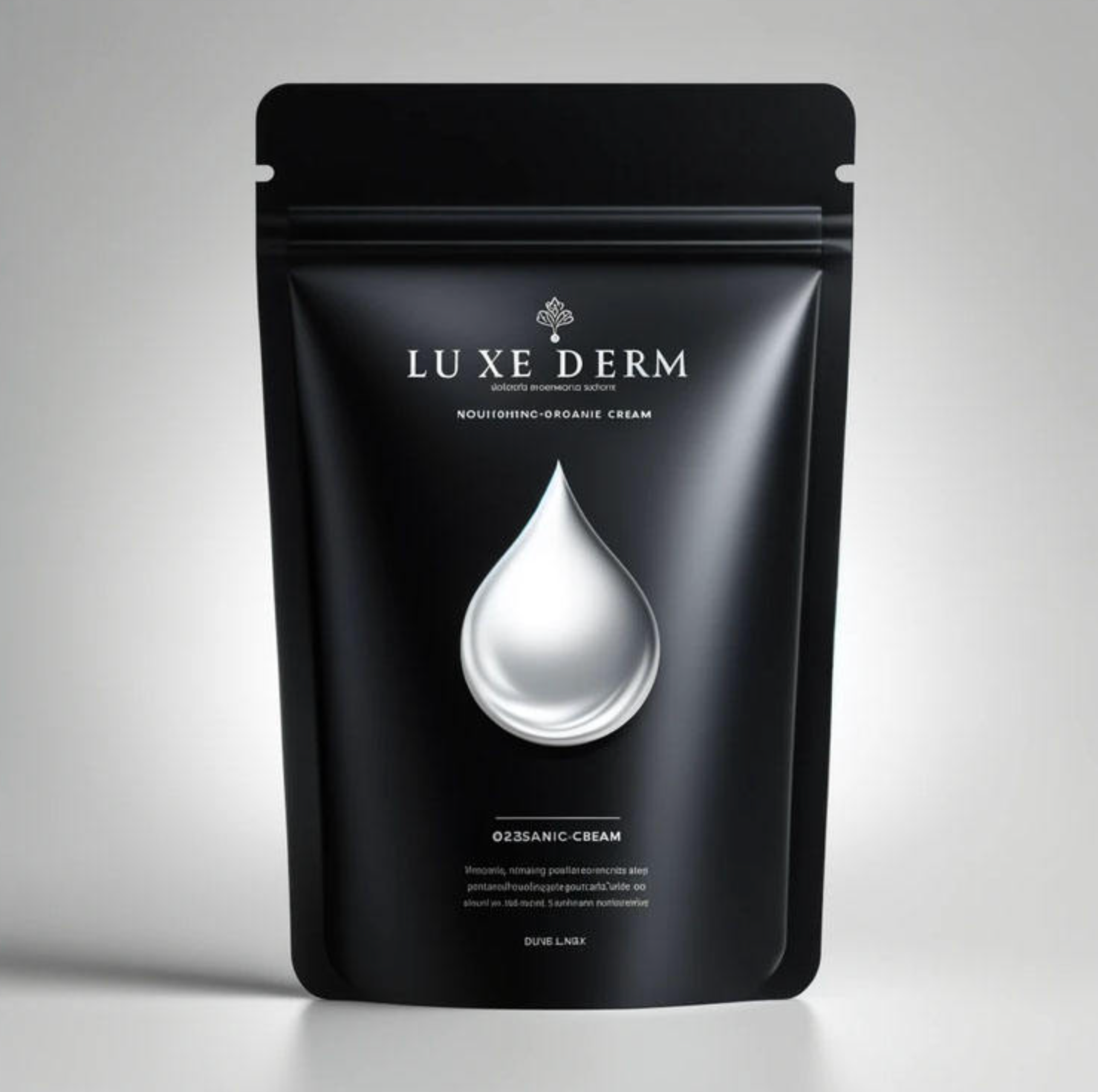 Flat Bottom Zipper Lock Bag - Resealable Food Pouch