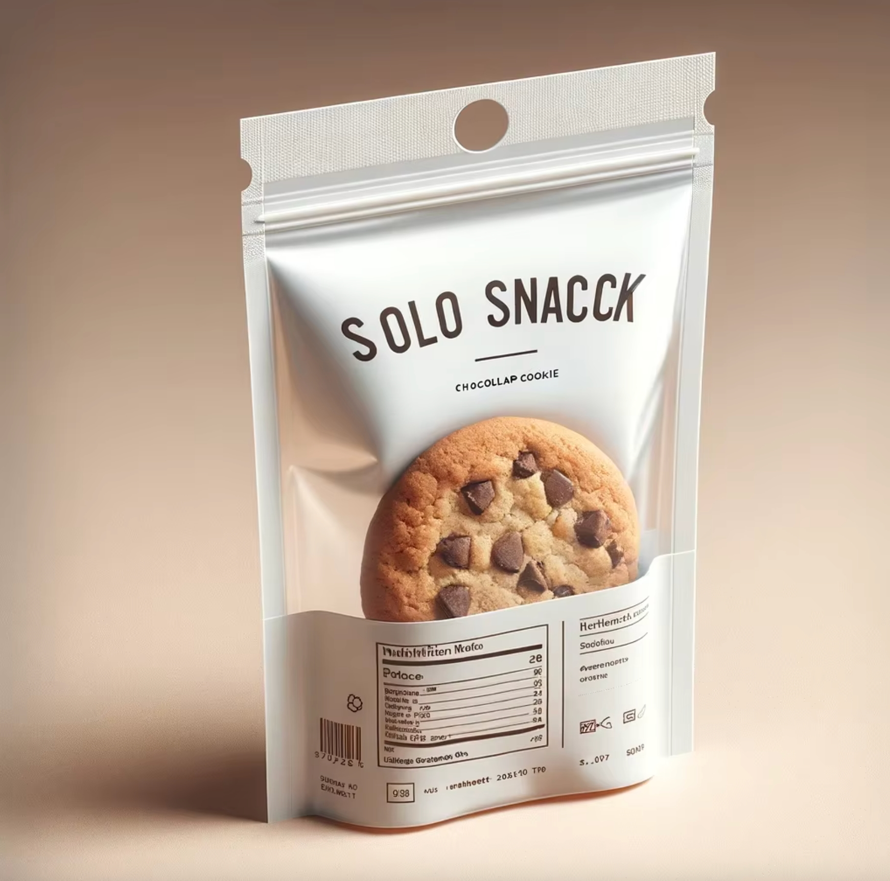 Stand Up Kraft Coffee Pouch - Eco Organic Coffee Packaging